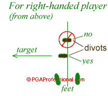 Divot diagram